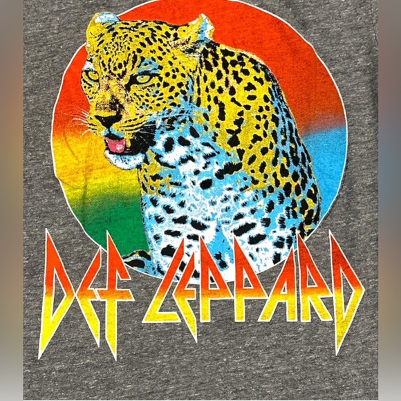 Chaser 'Def Leppard' Graphic Print Jersey Tee - Picture 2 of 5